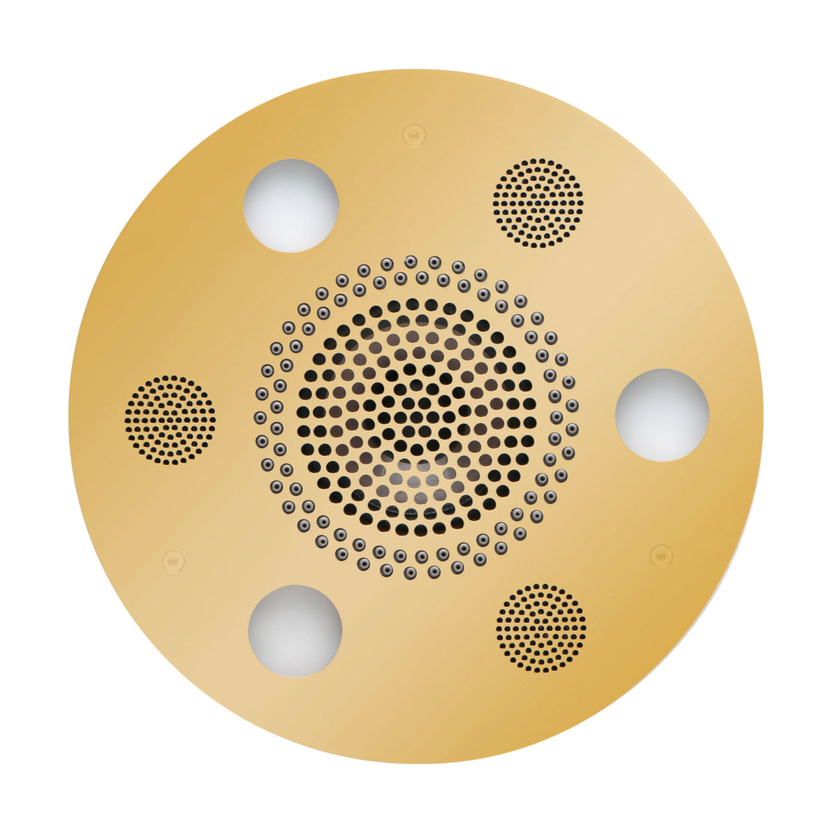 SLSRRD-PG - elitewellnesshq Polished Gold (Square - Rain + Chromatherapy + Audiotherapy)