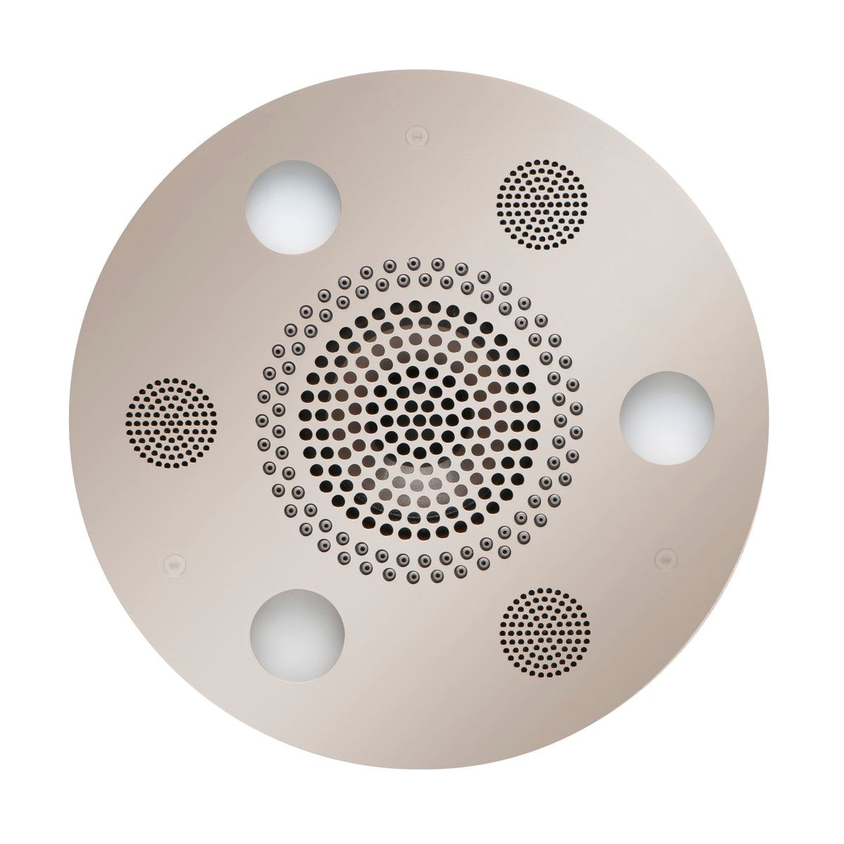 SLSRRD-PN - elitewellnesshq Polished Nickel (Square - Rain + Chromatherapy + Audiotherapy)