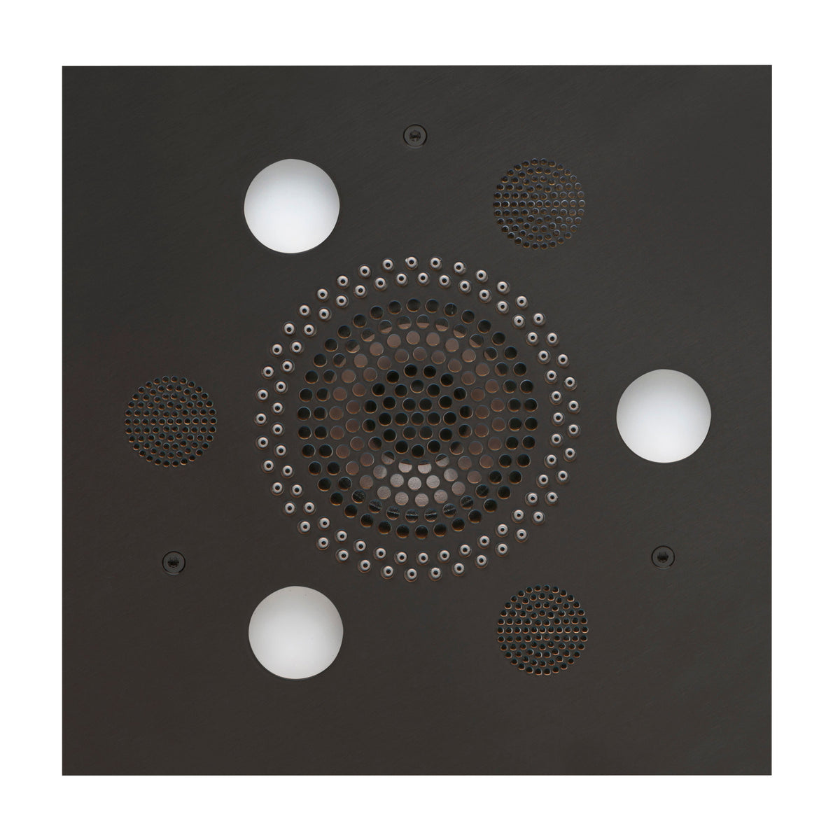 SLSRSQ-MB - elitewellnesshq Matte Black (Square - Rain + Chromatherapy + Audiotherapy)