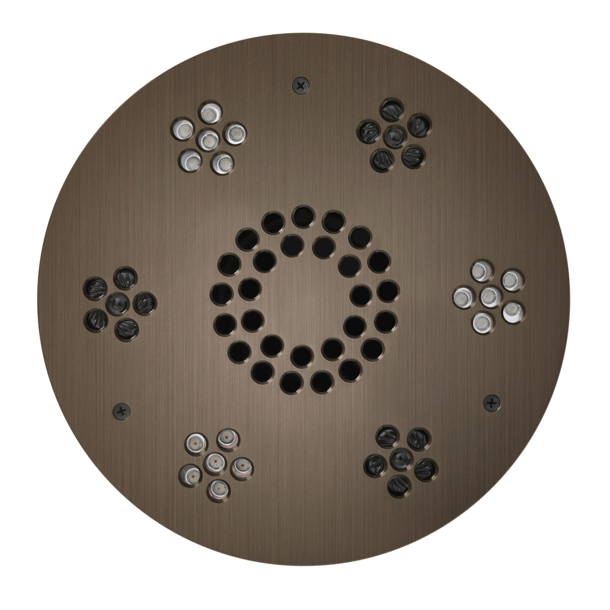 SLST-AN - elitewellnesshq Antique Nickel (Round - Chromatherapy + Audiotherapy)