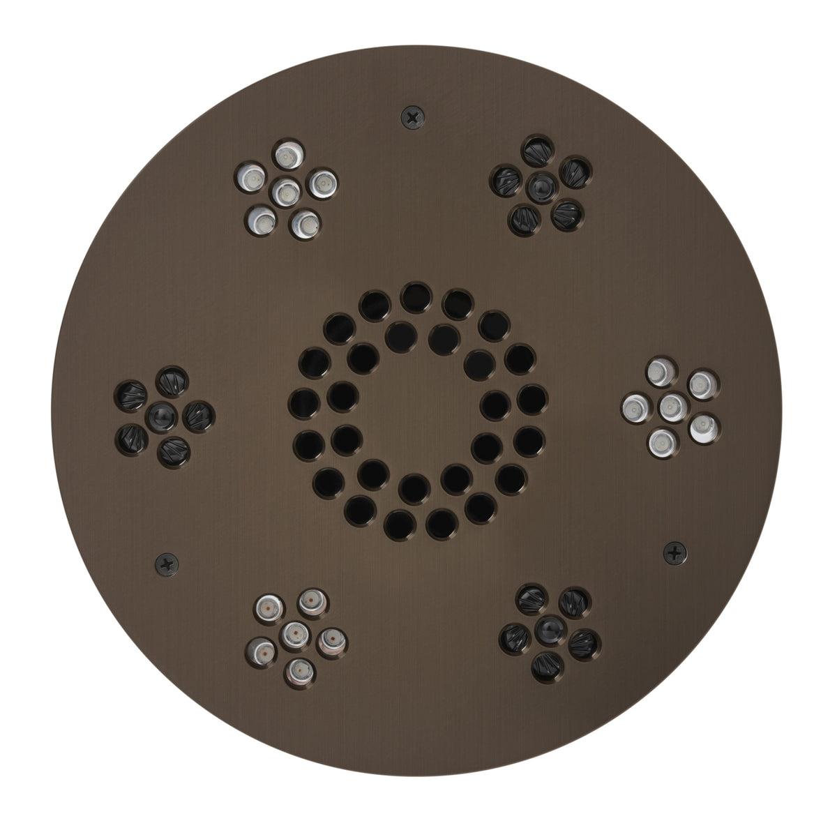SLST-ORB - elitewellnesshq Oil Rubbed Bronze (Round - Chromatherapy + Audiotherapy)