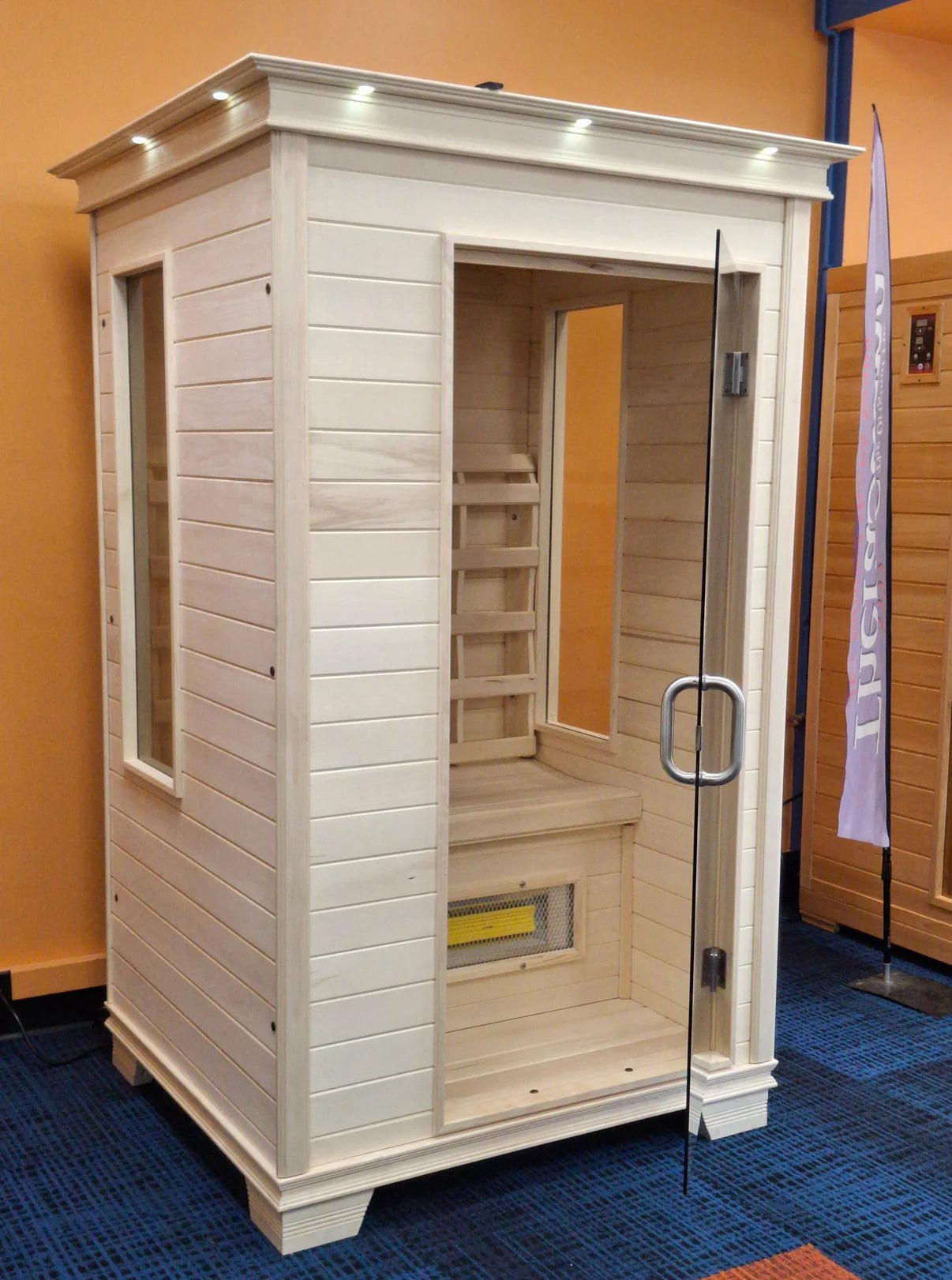 THERASAUNA FAR INFRARED SAUNA - 1 Person - elitewellnesshq Saunas TS4746UF