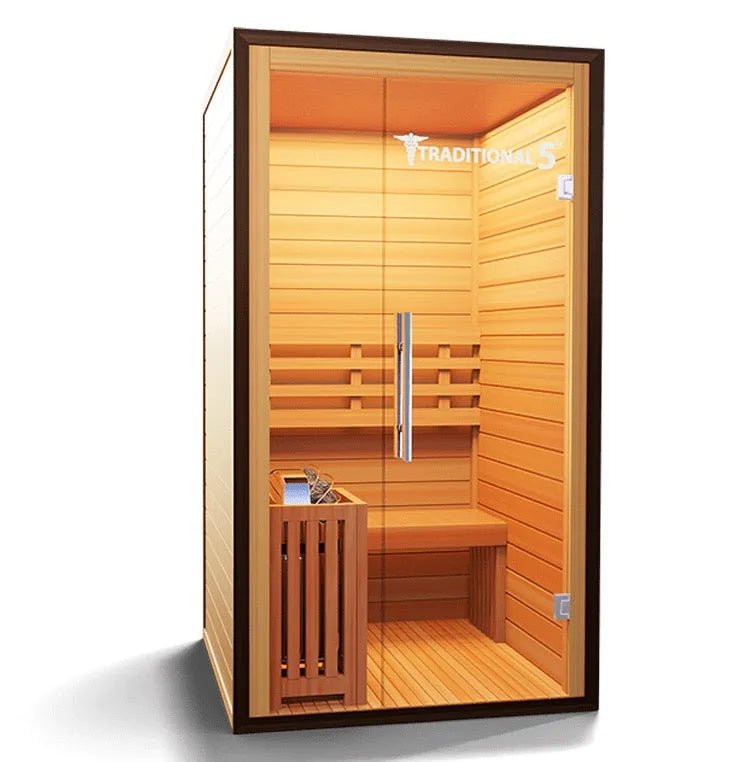 Traditional 2 Person Steam Sauna - elitewellnesshq Saunas MBTS5
