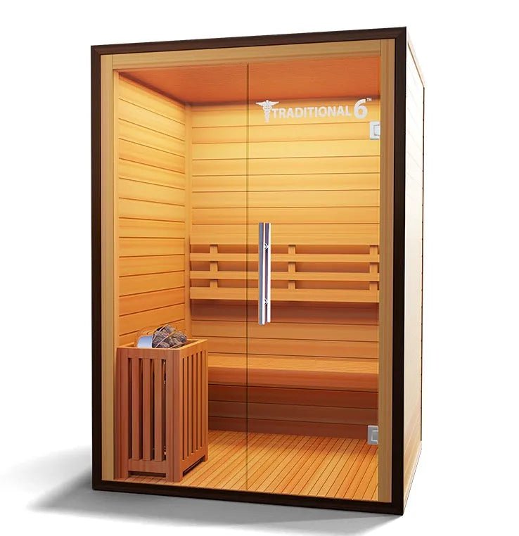 Traditional 3 Person Steam Sauna - elitewellnesshq Saunas MBTS6