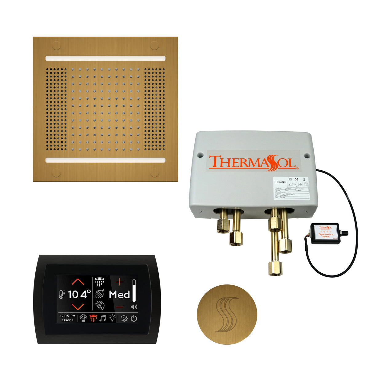 TWPH14SR-AB - elitewellnesshq Antique Brass