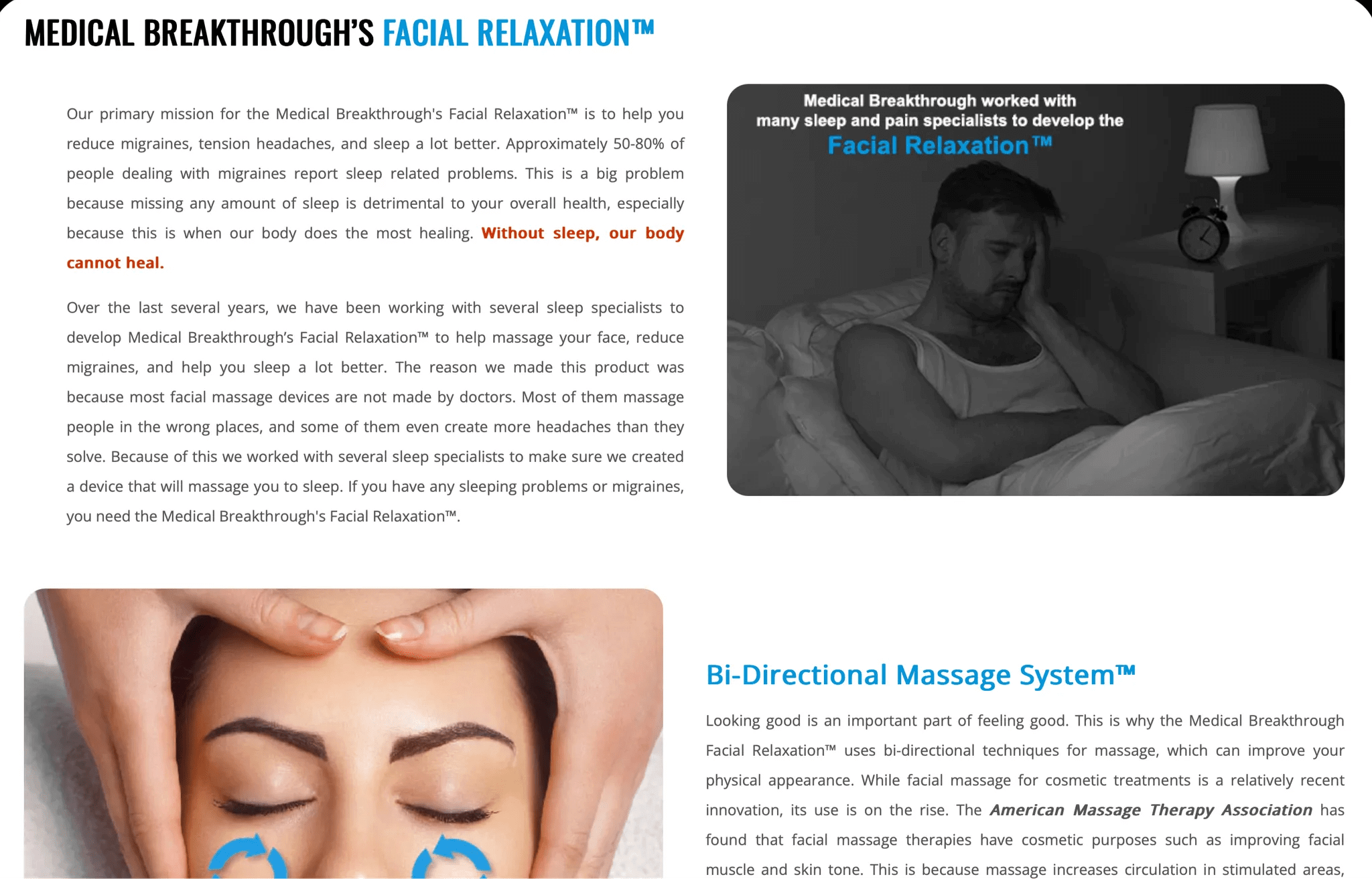 Facial relaxation massage device - elitewellnesshq massage accessories