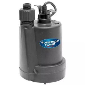 Superior 1/5 HP Submersible Utility Pump