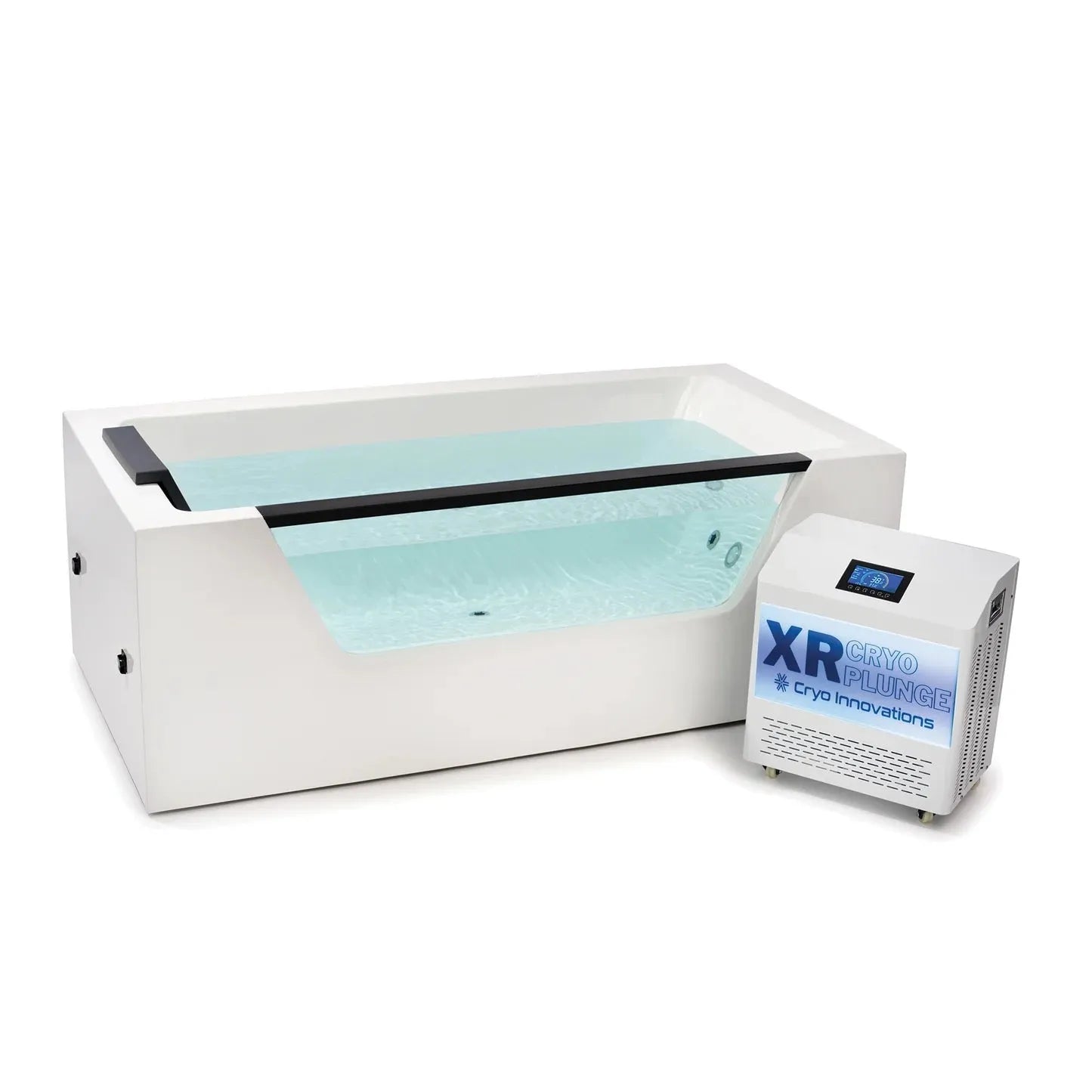 XR Cryo Plunge Acrylic Window w/Super Chiller - elitewellnesshq cryotherapy