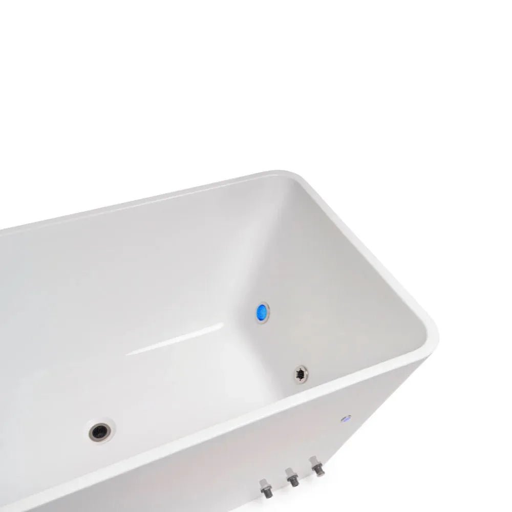 XR Cryo Plunge Acrylic with chiller with 2025 Chiller/Heater - elitewellnesshq cold plunges