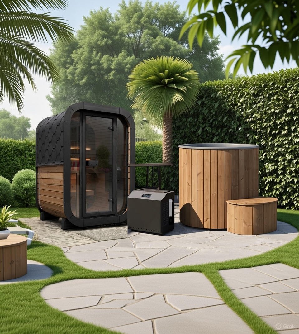 Sauna & Cold Plunge Bundle package - elitewellnesshq