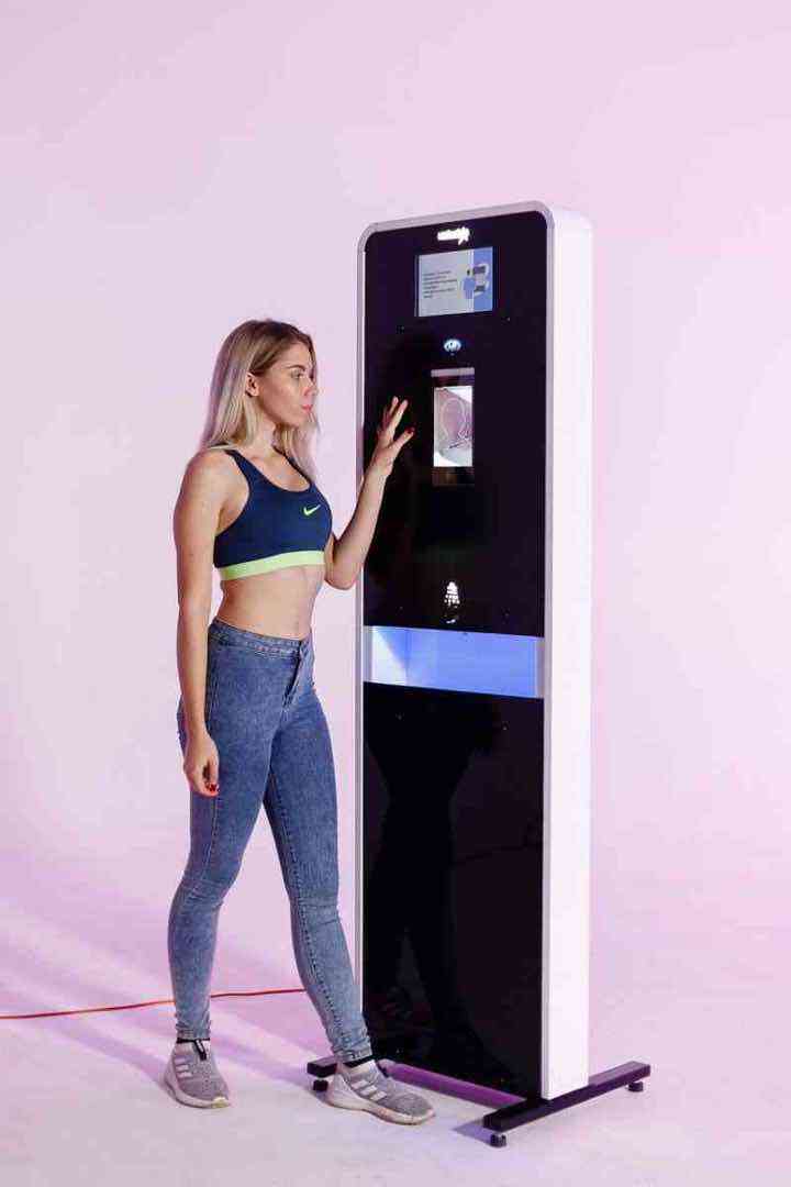 MedSaniStar Temperature Check &amp; Sanitizing Station