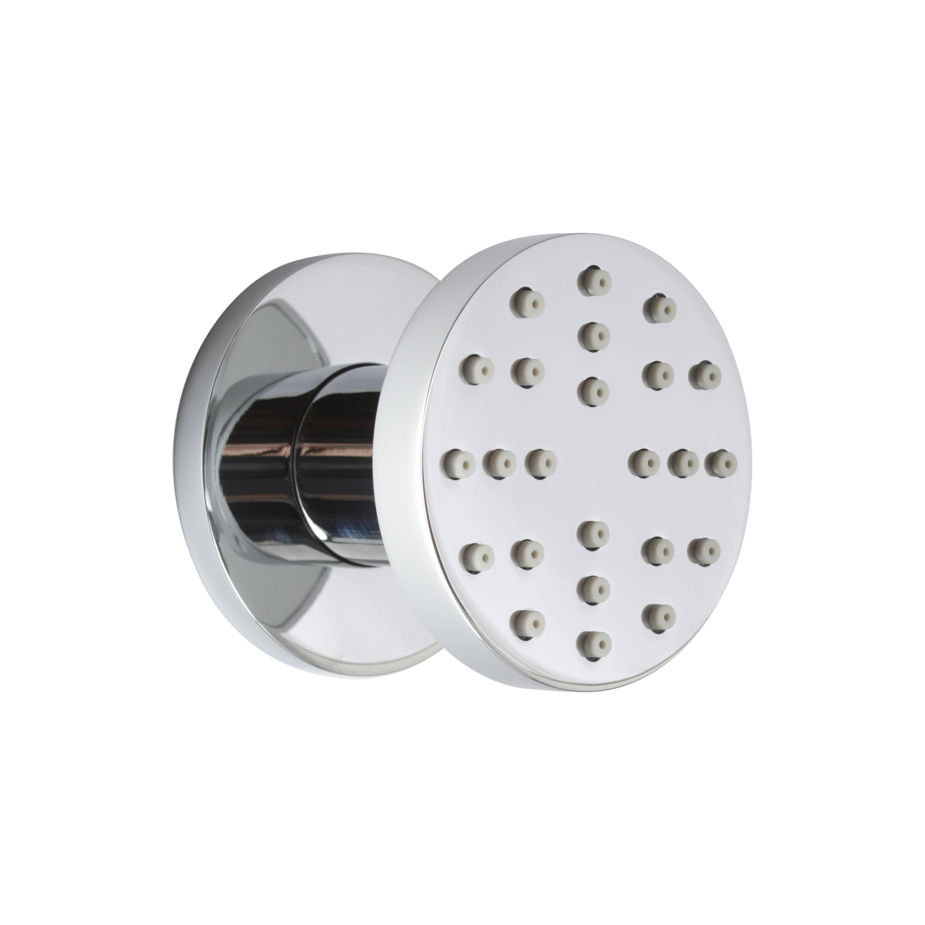 Thermasol Polished Chrome Round Body Spray