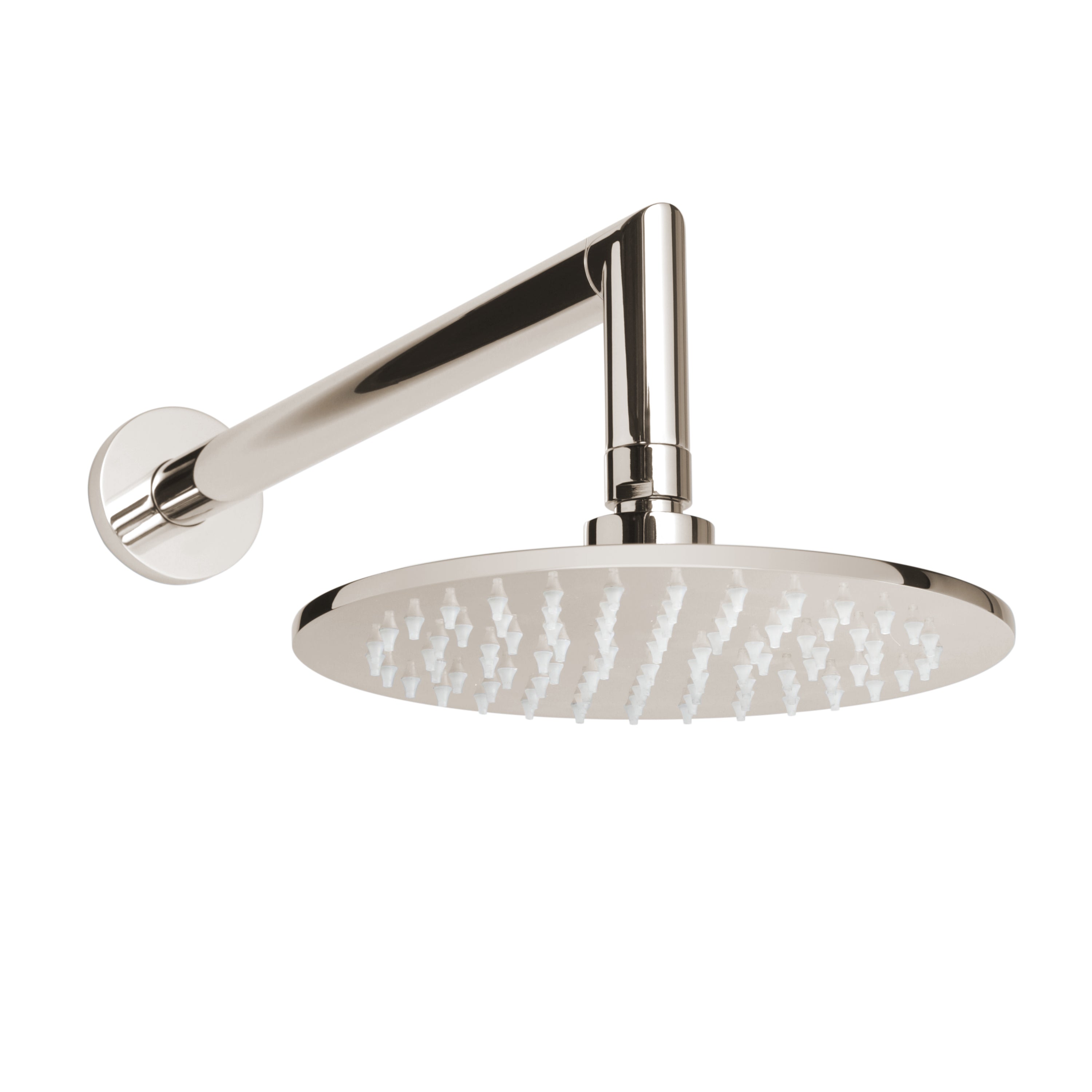 ThermaSol Round Rain Canopy Kit in Polished Nickel