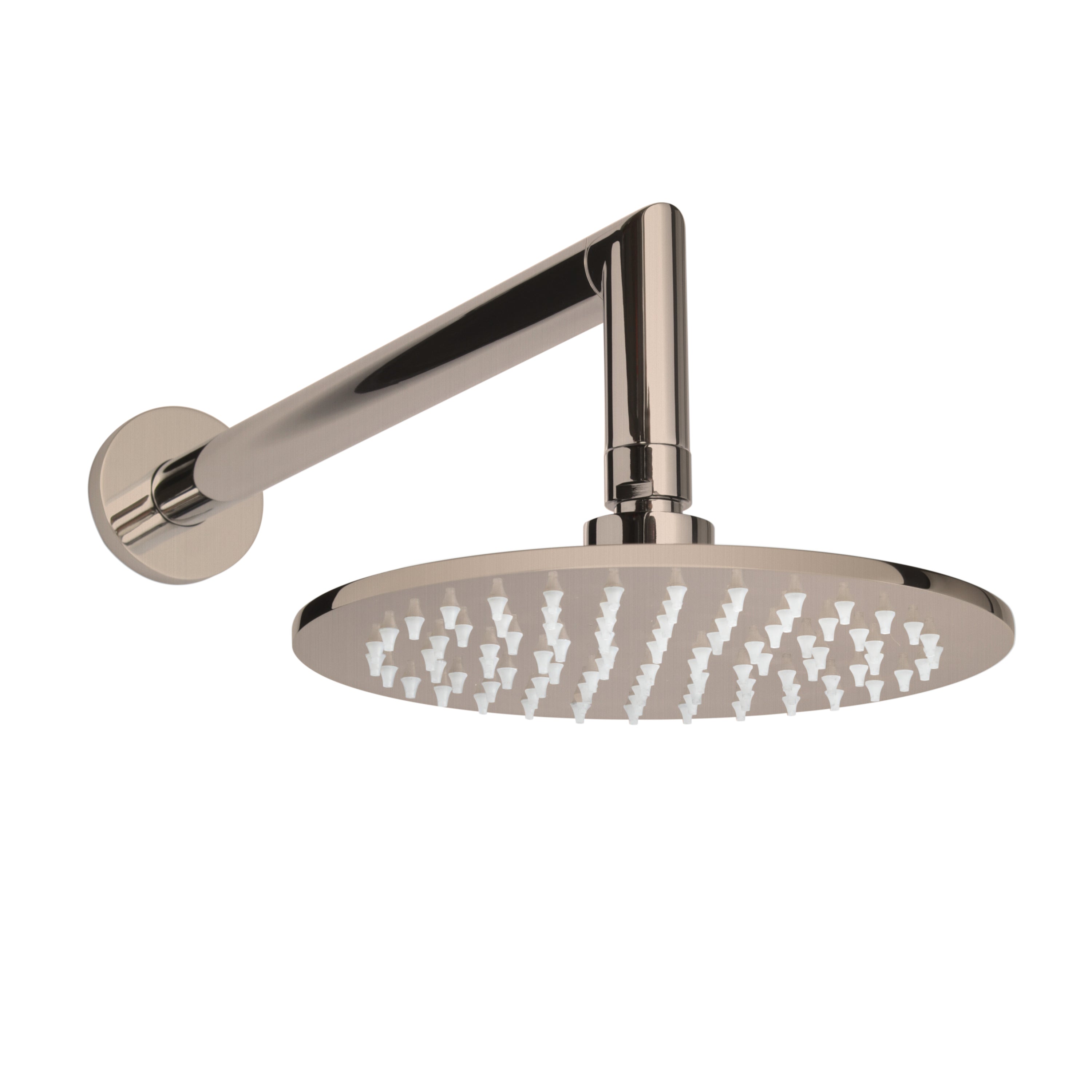 ThermaSol 15-1011-SN Round Rain Canopy Kit in Satin Nickel