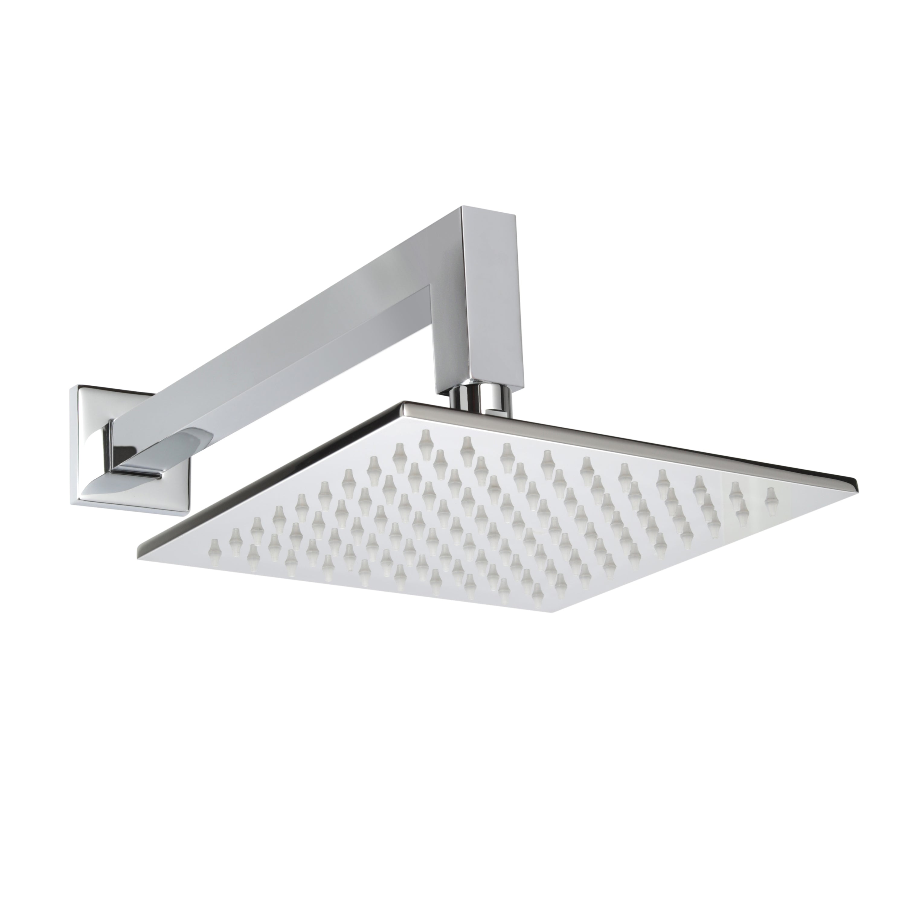 ThermaSol Square Rain Canopy Kit in Polished Chrome
