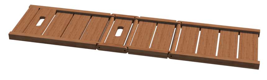 For Lounge Benches in 7' (214cm) Long Sauna