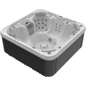 6 - Seat Hot Tub • 45 Powerful Jets • Ozone Disinfection Technology - elitewellnesshq Luxury Swim Spas SPA-WM00713FCSMG25