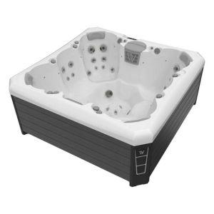 7 - Person Capacity Energy - Efficient Design World’s Greenest Massage Spa - elitewellnesshq Hot Tubs SPA-WM00574SFCSMG26