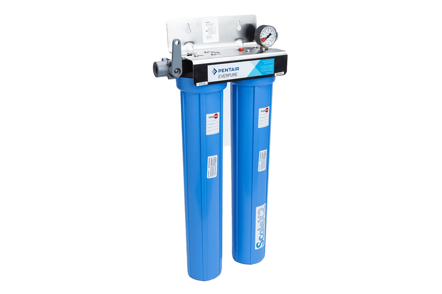 ASX200 Dual Cartridge ScaleX Water Filtration System By Amerec