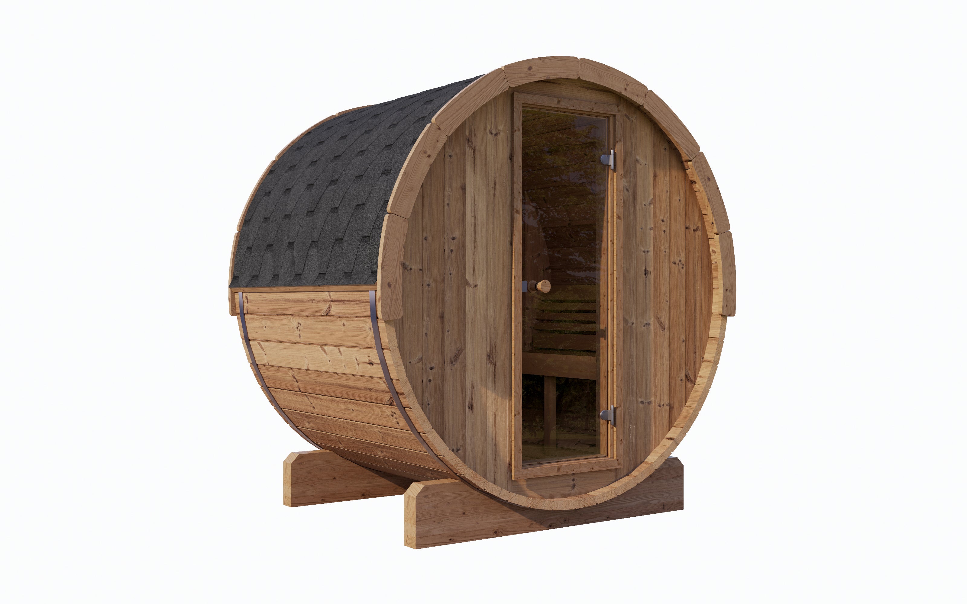 SaunaLife Model E6 ERGO-Series Outdoor Sauna