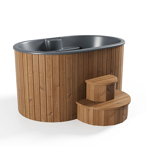 SaunaLife 2-Person Cold/Hot Immersion Tub