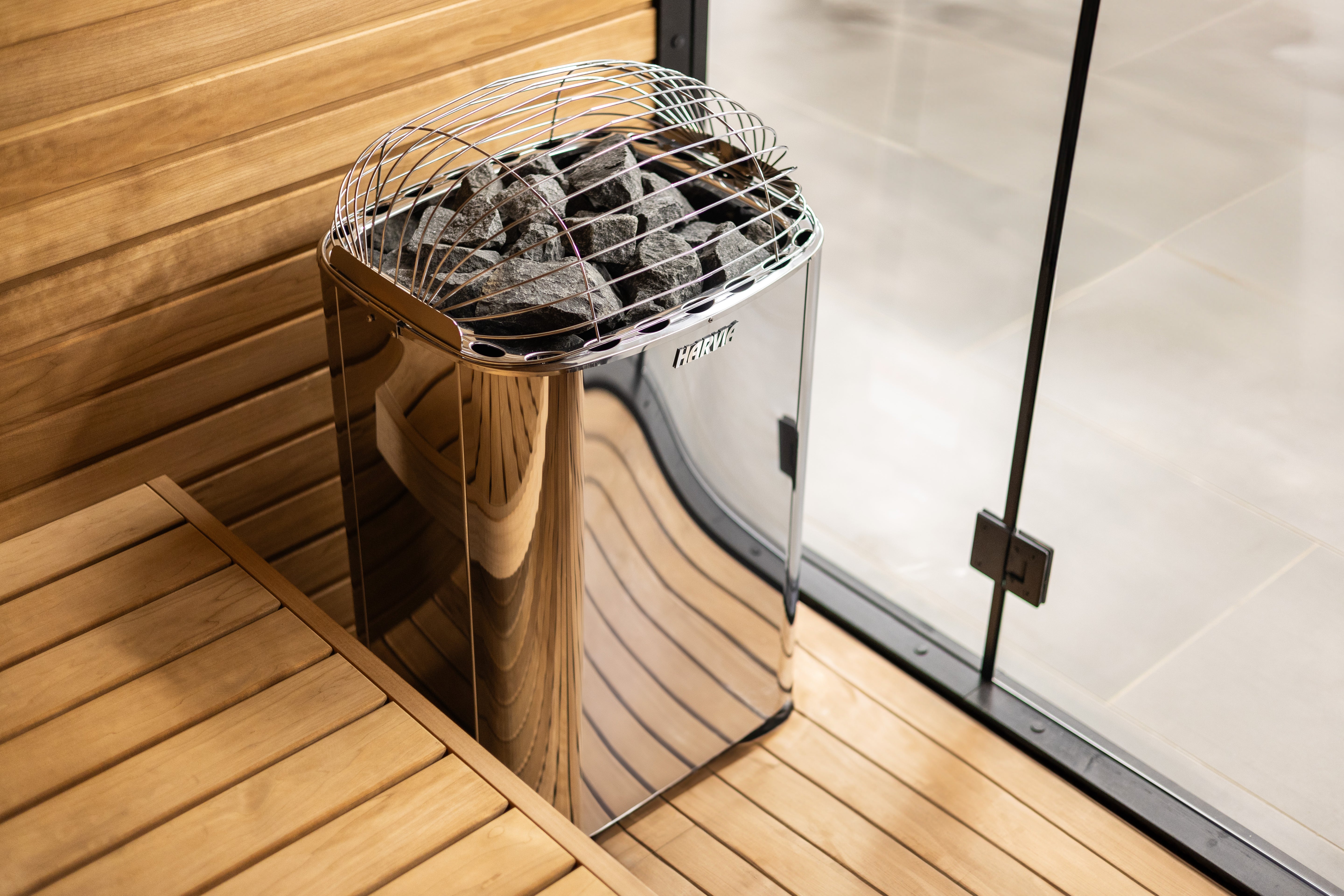 Harvia Club K10G 10kW Stainless Steel Sauna Heater – 240V 1PH