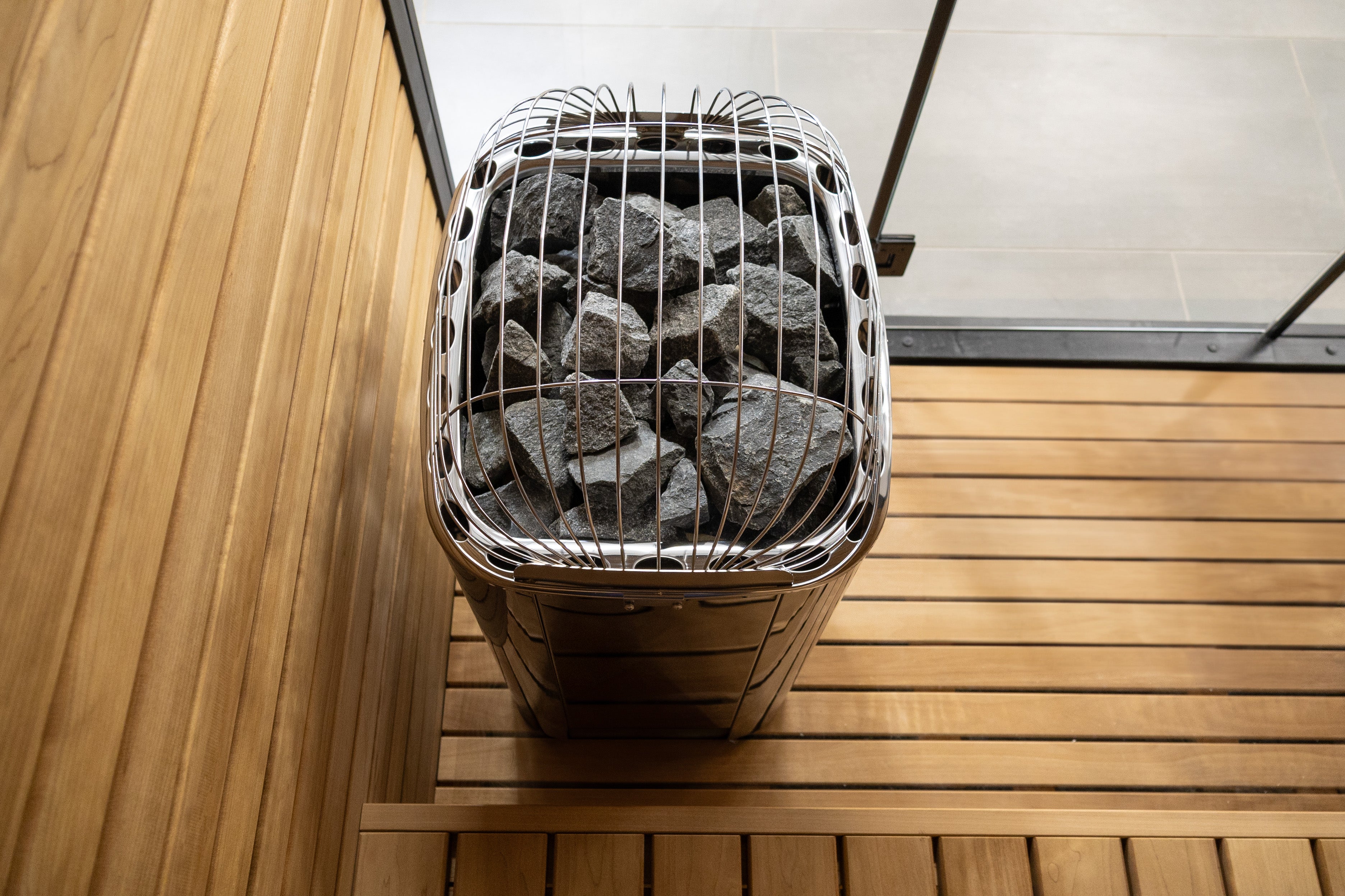 Harvia Club K15G – 15kW Stainless Steel Sauna Heater (208V 3PH)
