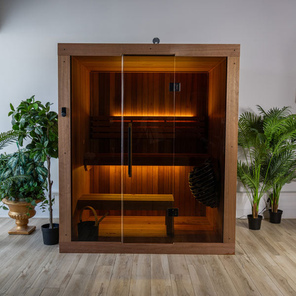 CT Element Indoor Sauna | Premium Canadian-Made Indoor Home Sauna | LeisureCraft Canadian Timber Collection