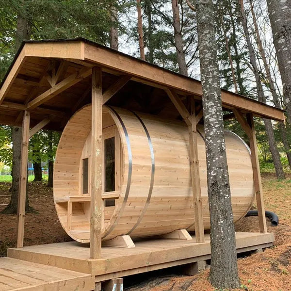 Leisure Craft CT Tranquility Barrel Sauna — view 2
