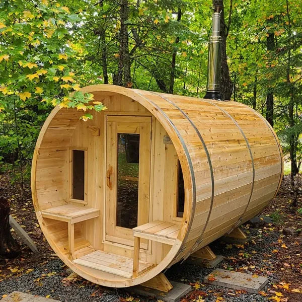 Leisure Craft CT Tranquility Barrel Sauna — view 4
