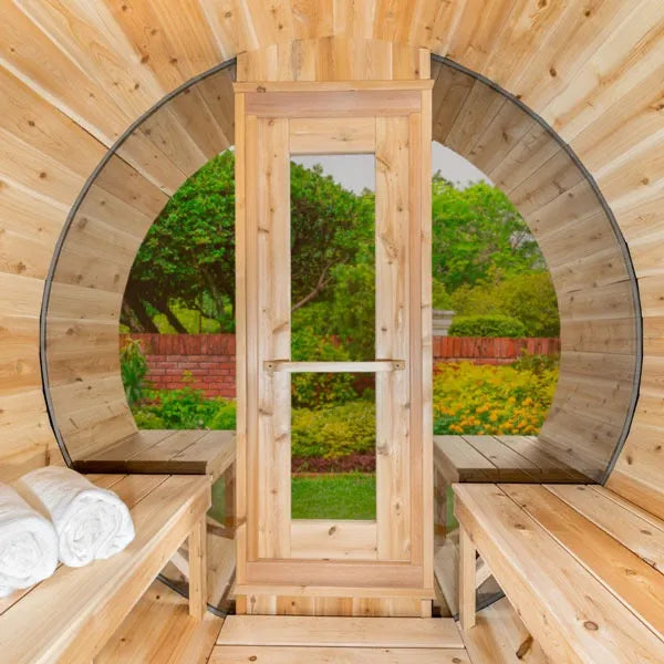 Leisure Craft Serenity MP Barrel Sauna — view 2