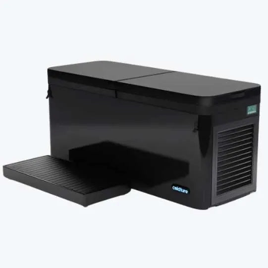 Coldture Pro Plunge Black – Advanced Cold Therapy Tub with Chiller & Filter System