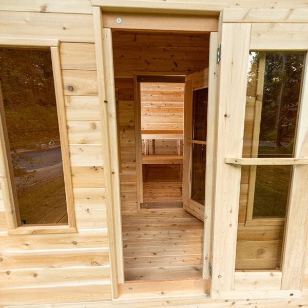 Leisure Craft CT Georgian Cabin Sauna with Changeroom