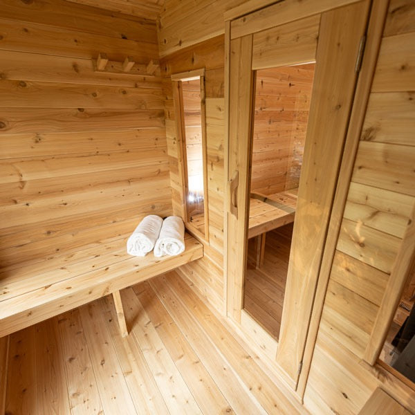 Leisure Craft CT Georgian Cabin Sauna with Changeroom