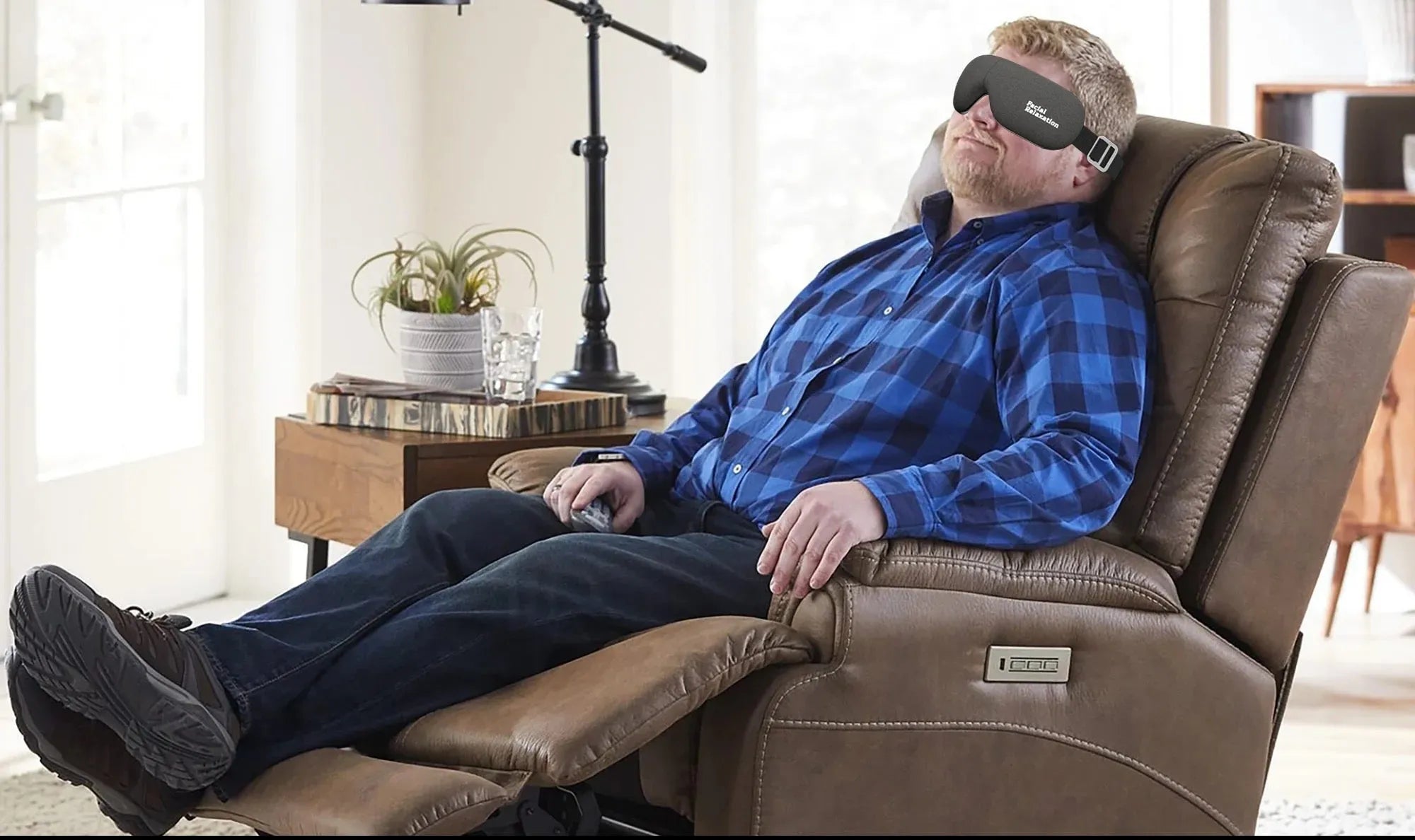 Facial relaxation massage device