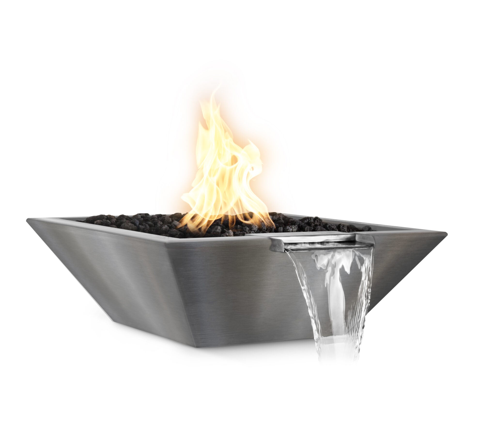 The Outdoor Plus - Maya Stainless Steel Fire & Water Bowl