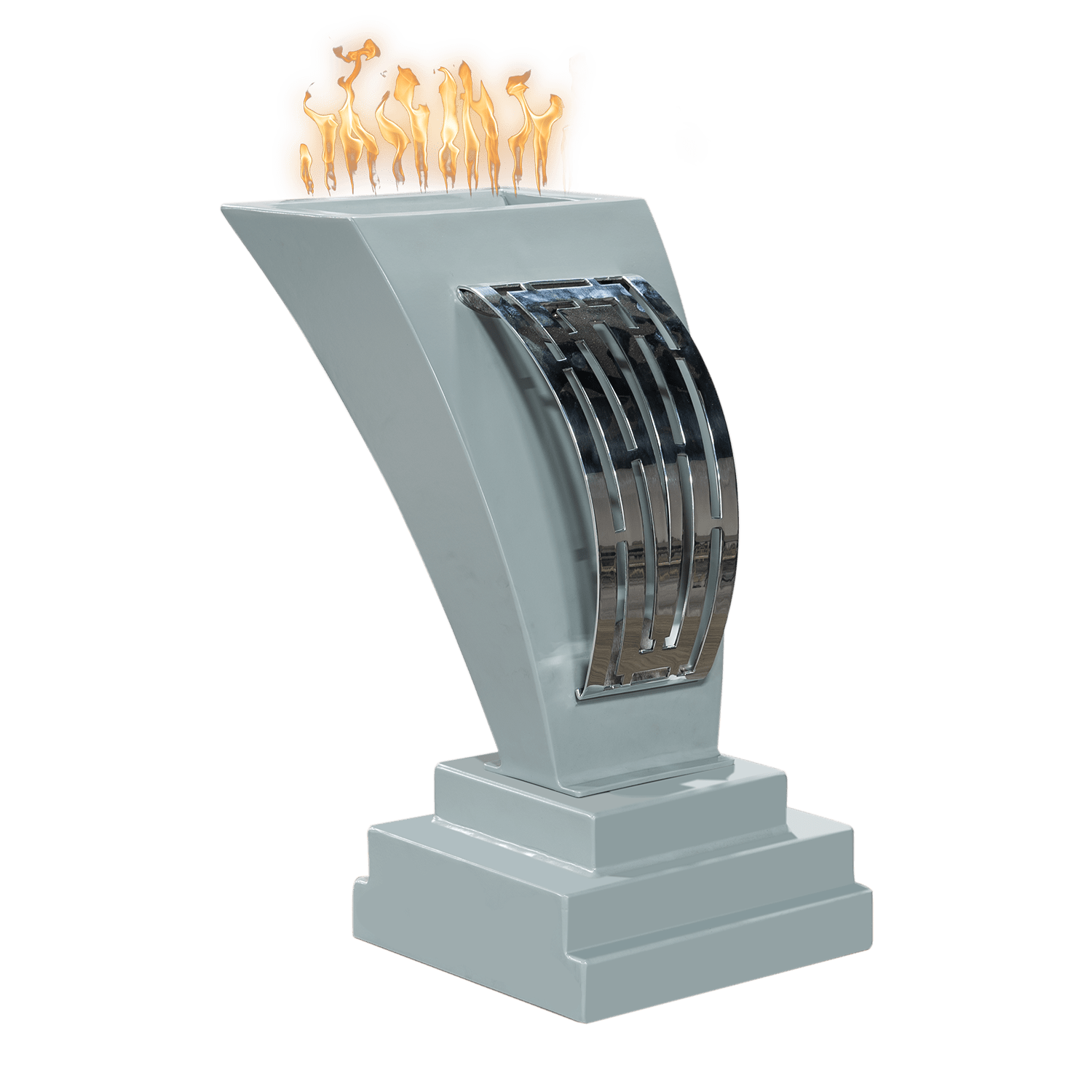 The Designer Series Feature&nbsp;10 is a sleek, minimalist fire scupper that brings both architectural elegance and warmth to your outdoor space. Designed with a clean, modern silhouette and powder-coated metal exterior, it delivers a dramatic flame effect while offering a refined, contemporary aesthetic. Ideal for luxury outdoor lounges, patios, and poolside settings, Feature 10 combines visual artistry with functional warmth.