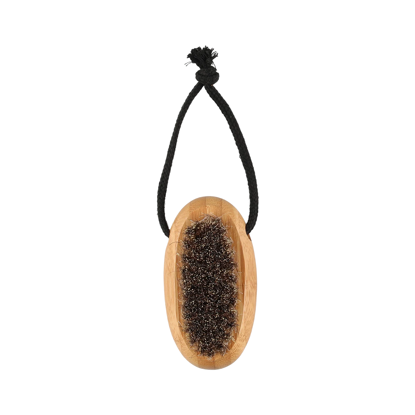 Rento Bamboo Oval Nail Brush by Amerec — view 2