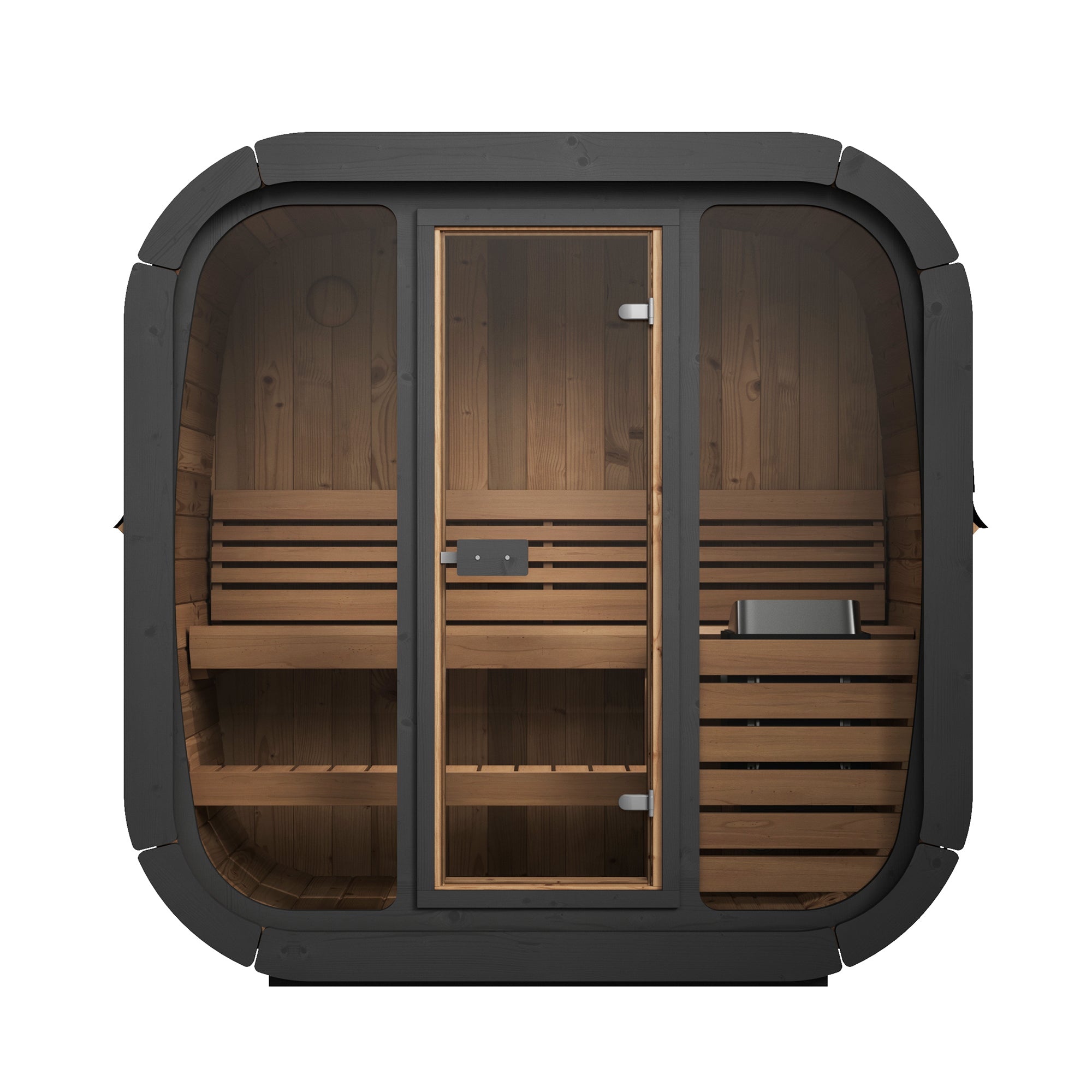 SaunaLife Cube-Series Outdoor Sauna Kit