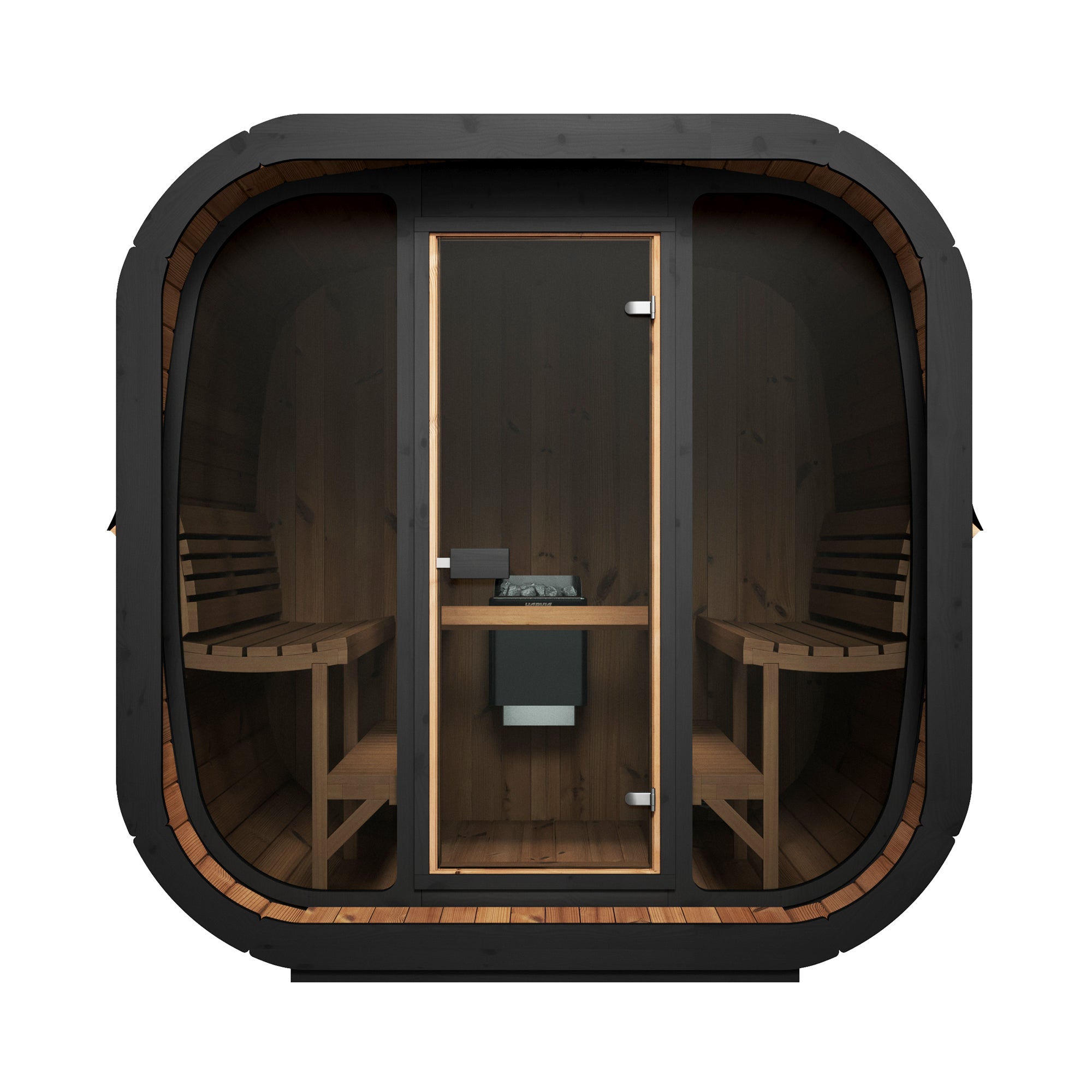 SaunaLife Cube outdoor Home Sauna