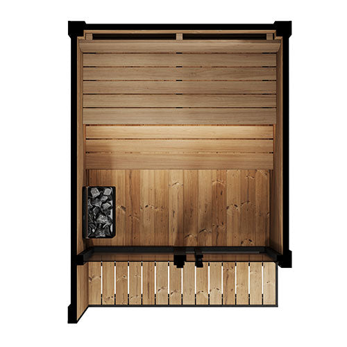 SaunaLife GL4  6-person outdoor sauna