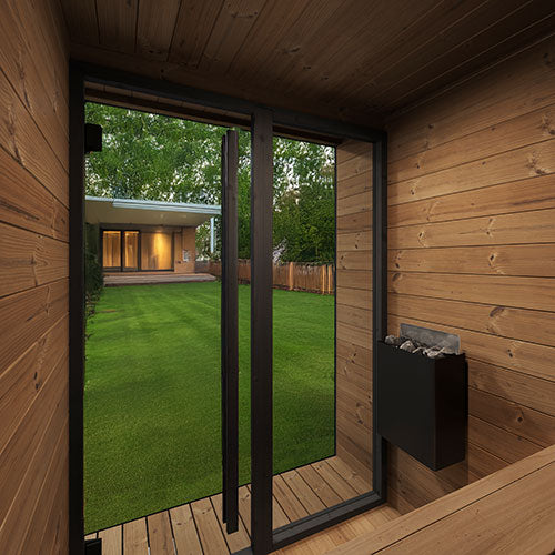 SaunaLife GL4  6-person outdoor sauna
