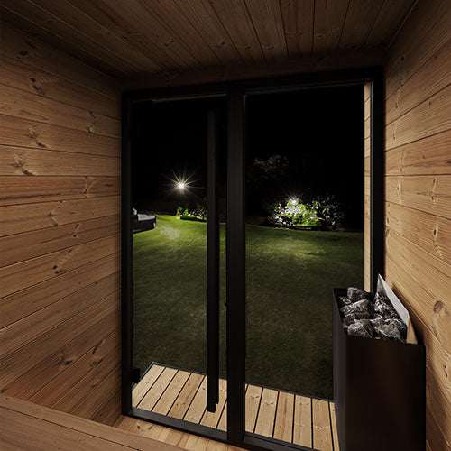 SaunaLife GL4  6-person outdoor sauna