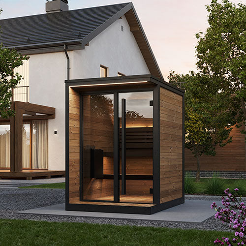 SaunaLife GL4  6-person outdoor sauna