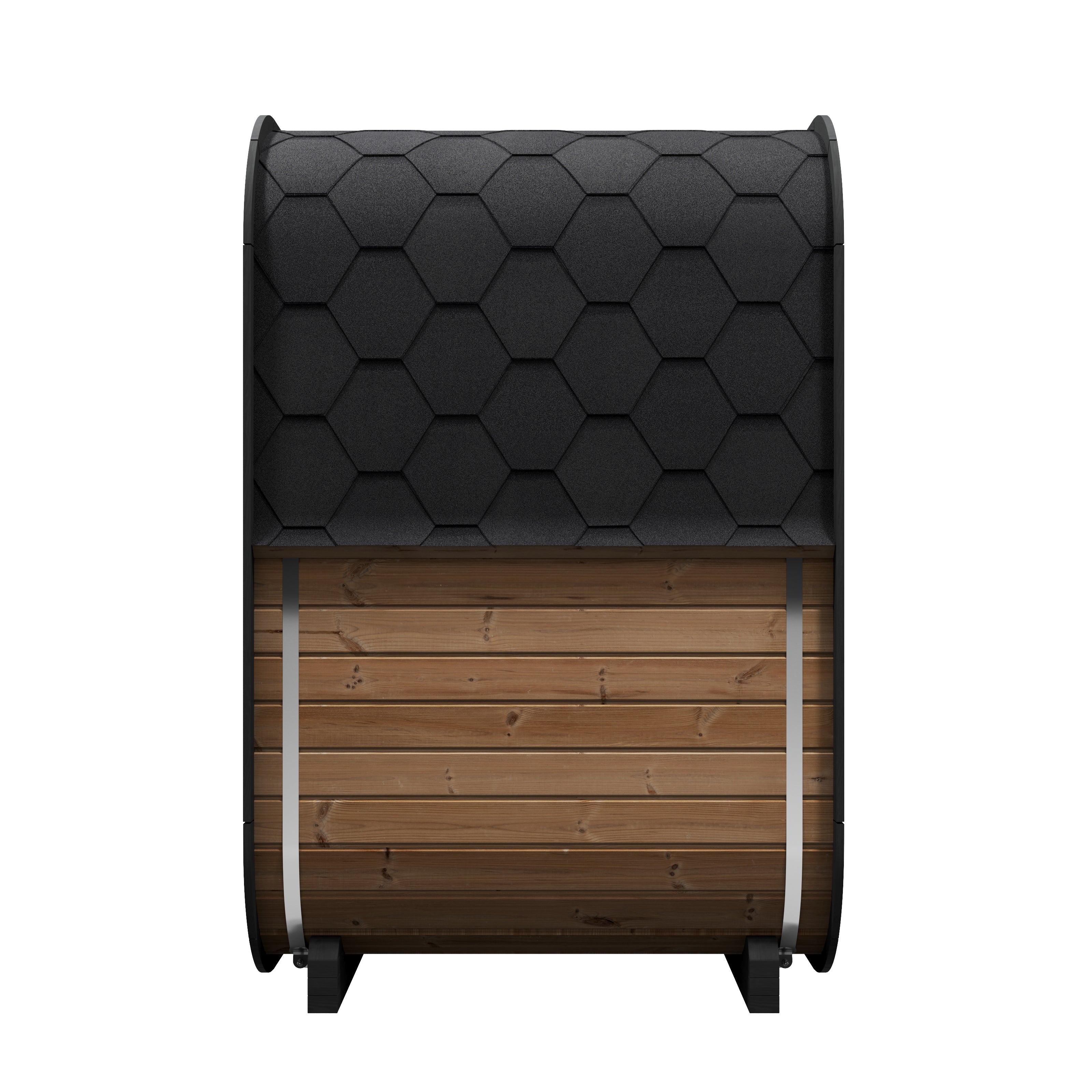 SaunaLife Cube-Series Outdoor Sauna Kit for 2 bathers