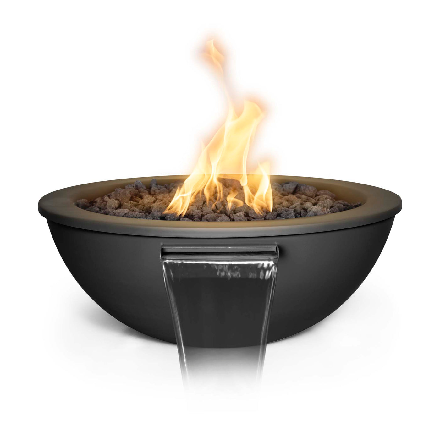 The Outdoor Plus - Sedona Powder Coated Fire & Water Bowl — view 2