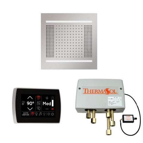 ThermaSol Wellness Hydrovive14 Shower Package with SignaTouch Round