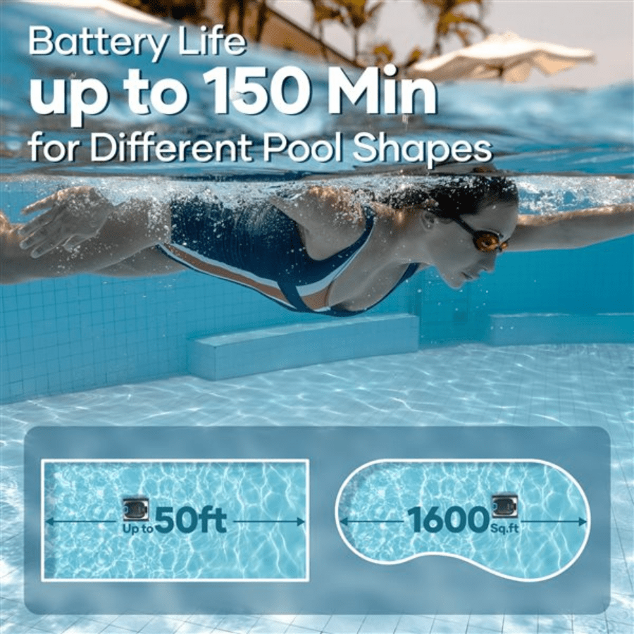 Aiper Scuba N1 Cordless robotic pool cleaner - elitewellnesshq pool and Spa Accessories ATC-SCUBAN1