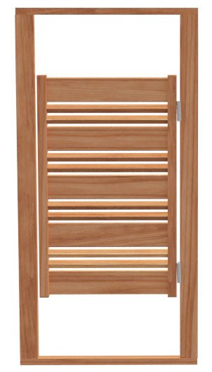 Assembled Front Wall with Door - elitewellnesshq sauna essentials 720424