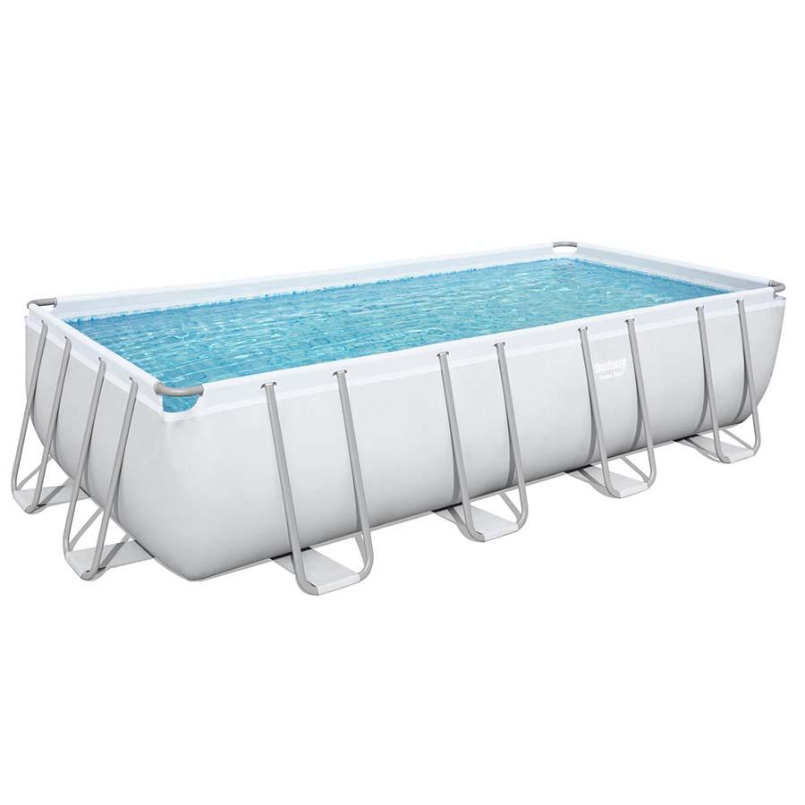 Bestway 18' x 9' x 48" Power Steel Above Ground Pool - elitewellnesshq Soft shell pools AGP-56467